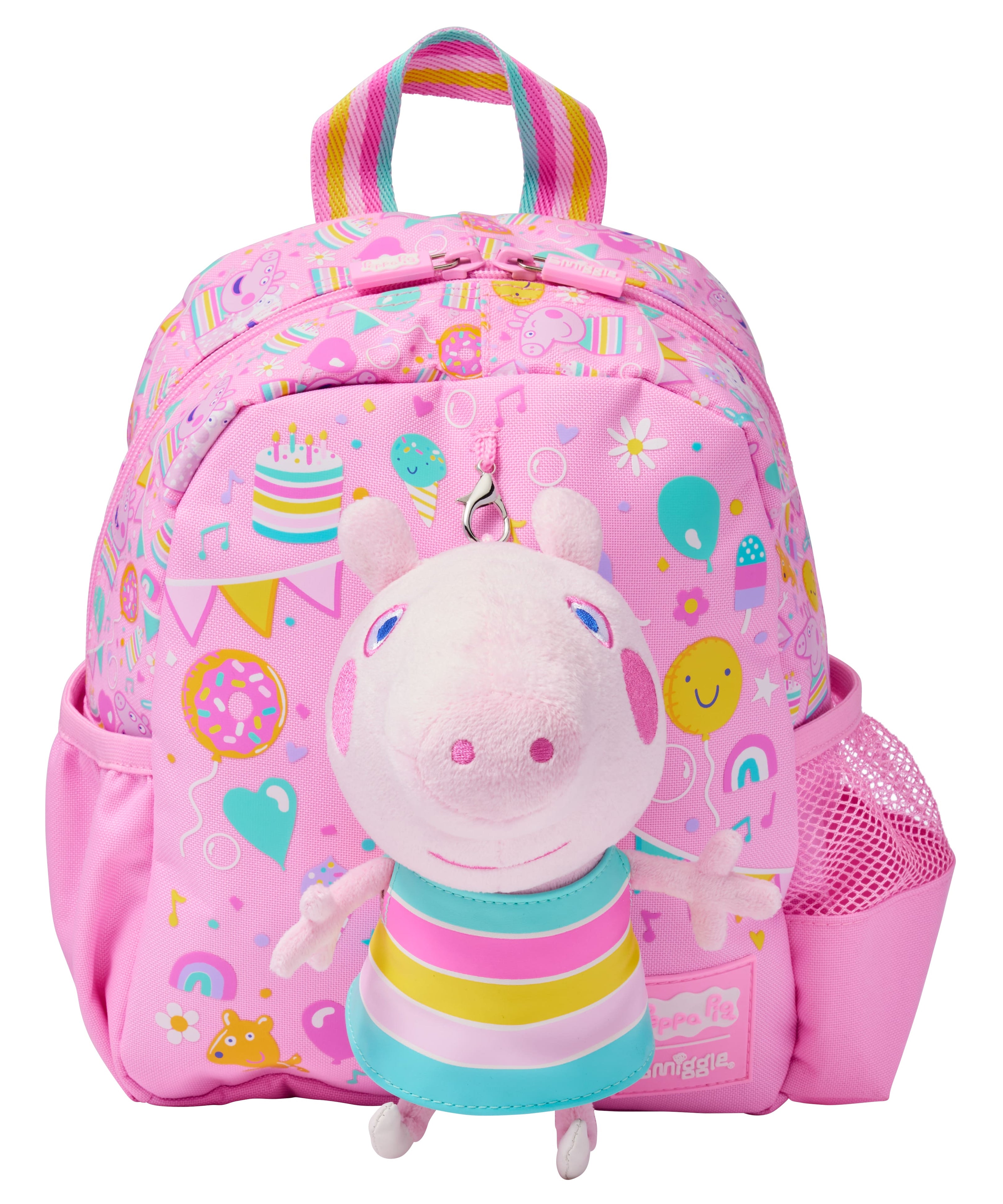 Smiggle - Peppa Pig Removable Toy Nursery School Backpack
