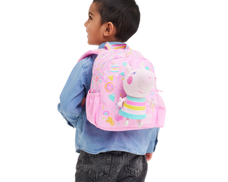 Smiggle - Peppa Pig Removable Toy Nursery School Backpack