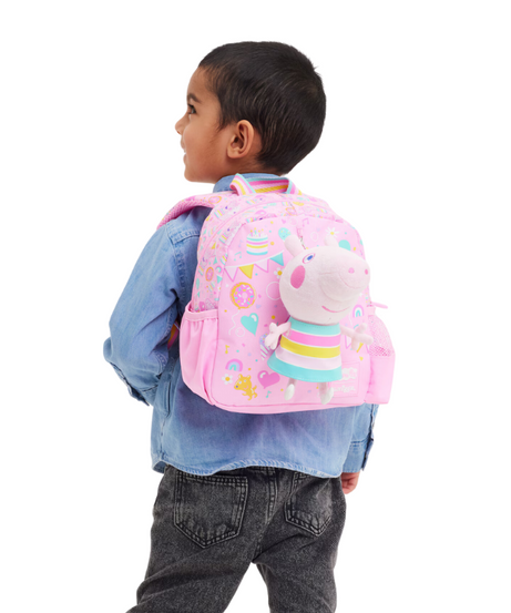 Smiggle - Peppa Pig Removable Toy Nursery School Backpack