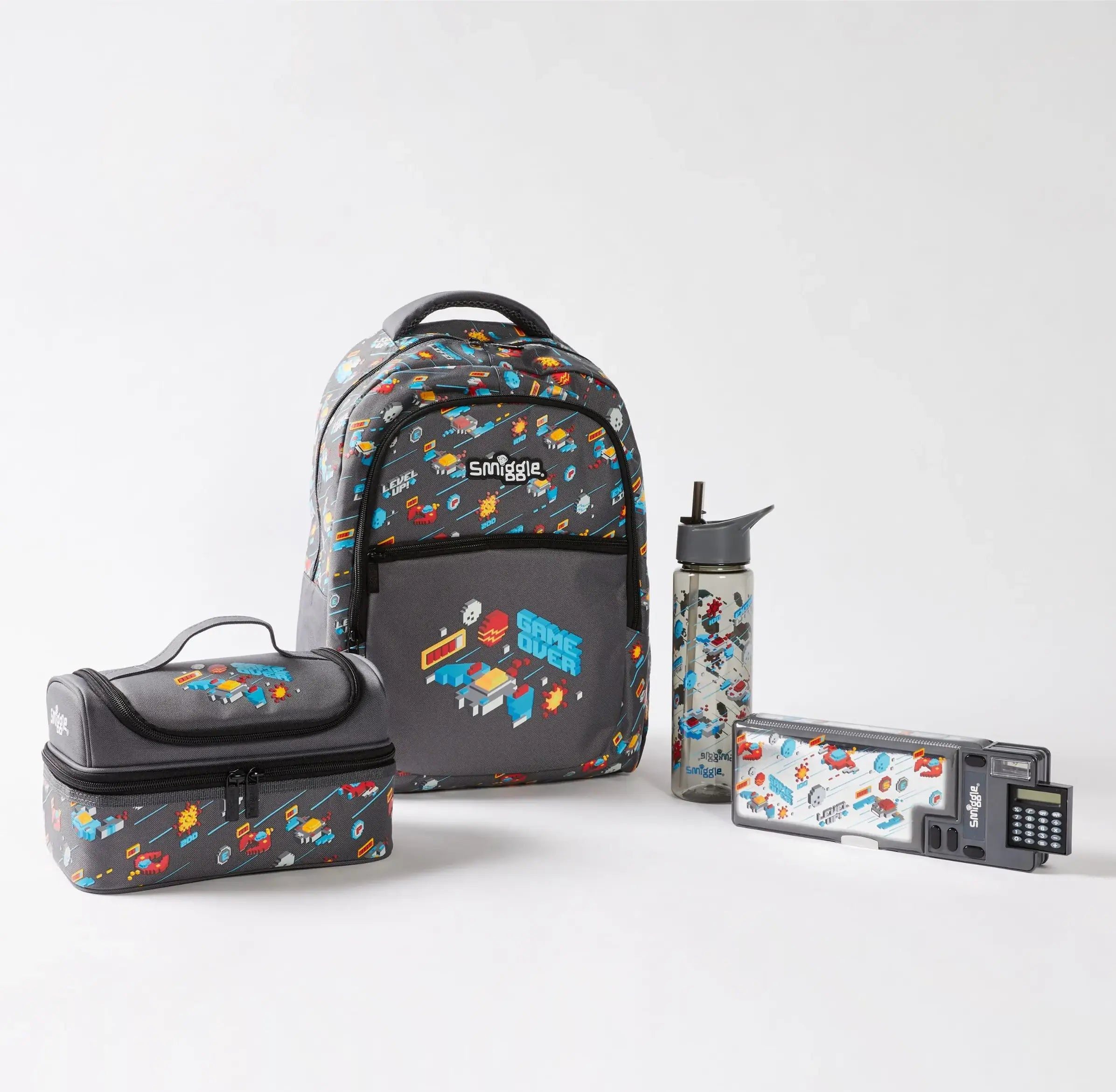 Smiggle - Peppy 4-Piece School Bag Set