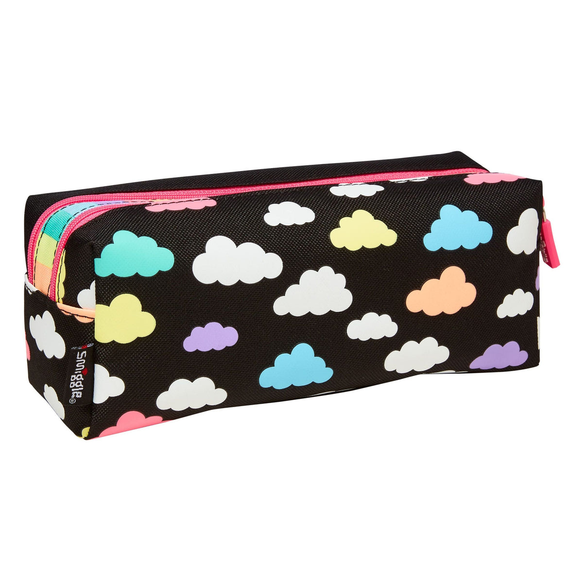 Smiggle - Peppy Double Compartment Classic Pencil Case
