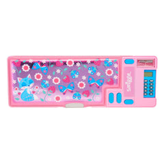 Smiggle - Peppy Series Automatic Pencil Case with Calculator