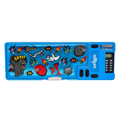 Smiggle - Peppy Series Automatic Pencil Case with Calculator