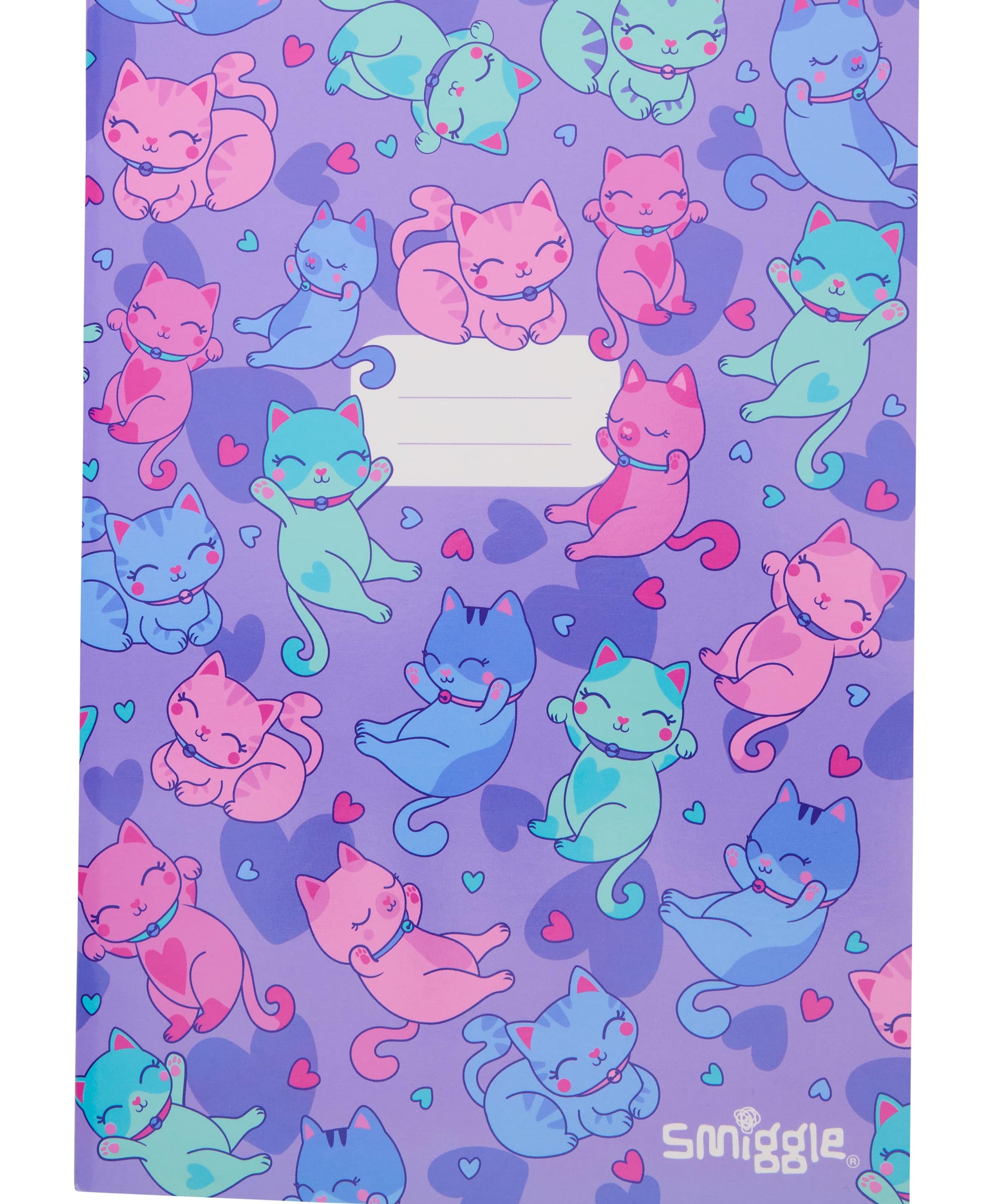 Smiggle - Playful A5 Lined Exercise Notebook