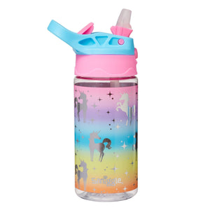 Smiggle - Pop Junior 430ML Concealed Water Bottle with Straw