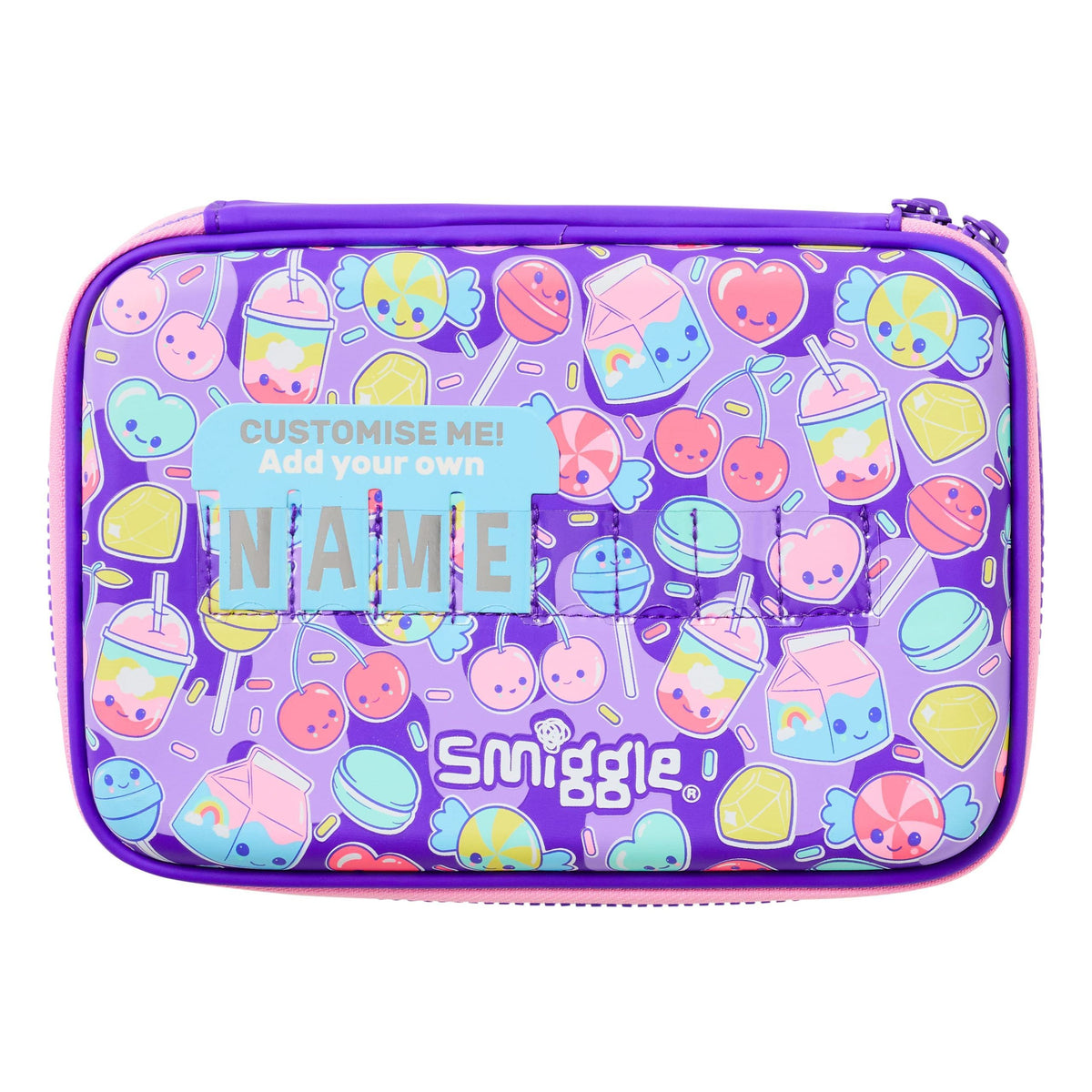 Smiggle - Prime Hardtop Named Pencil Case