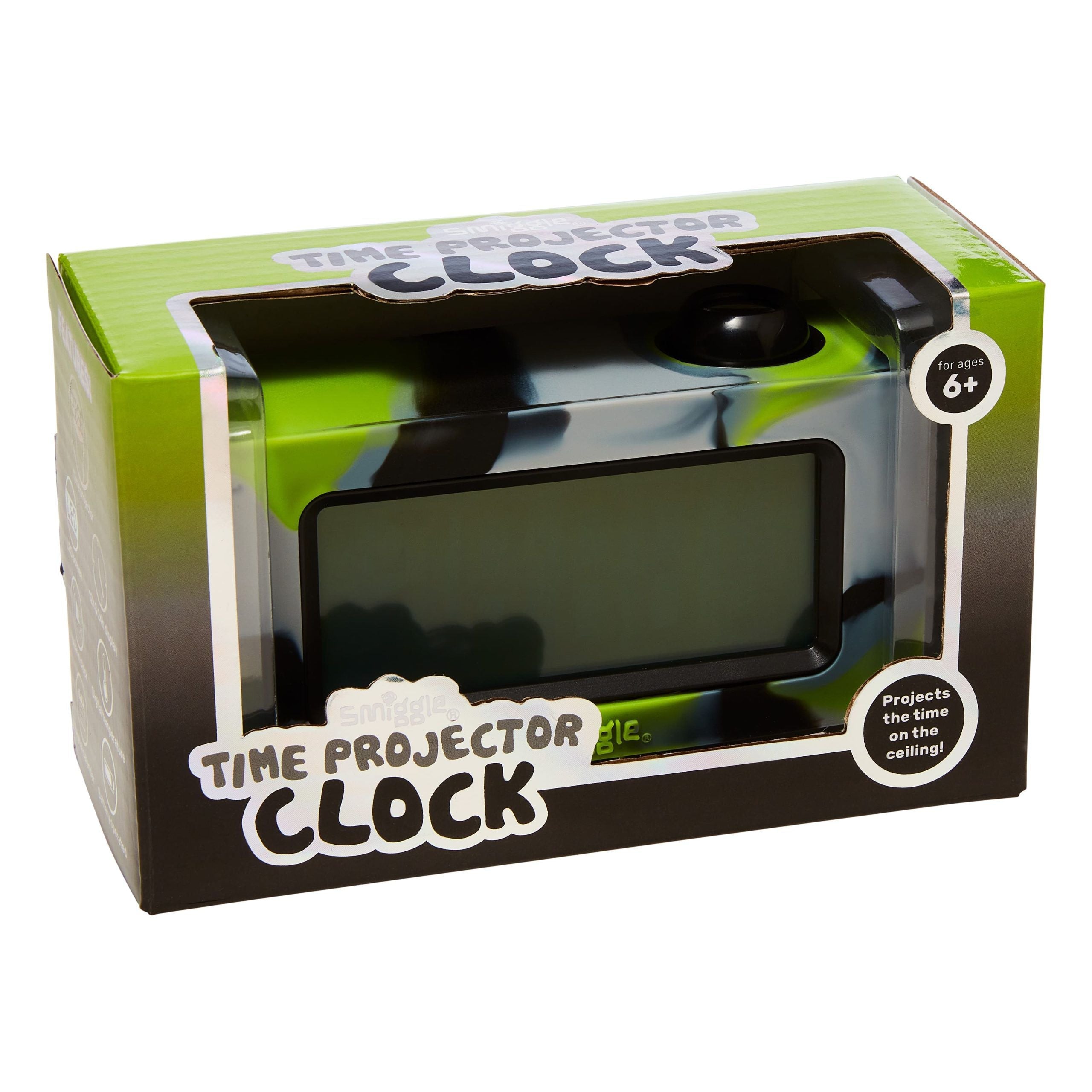 Smiggle - Digital Table Clock with Projector and Alarm