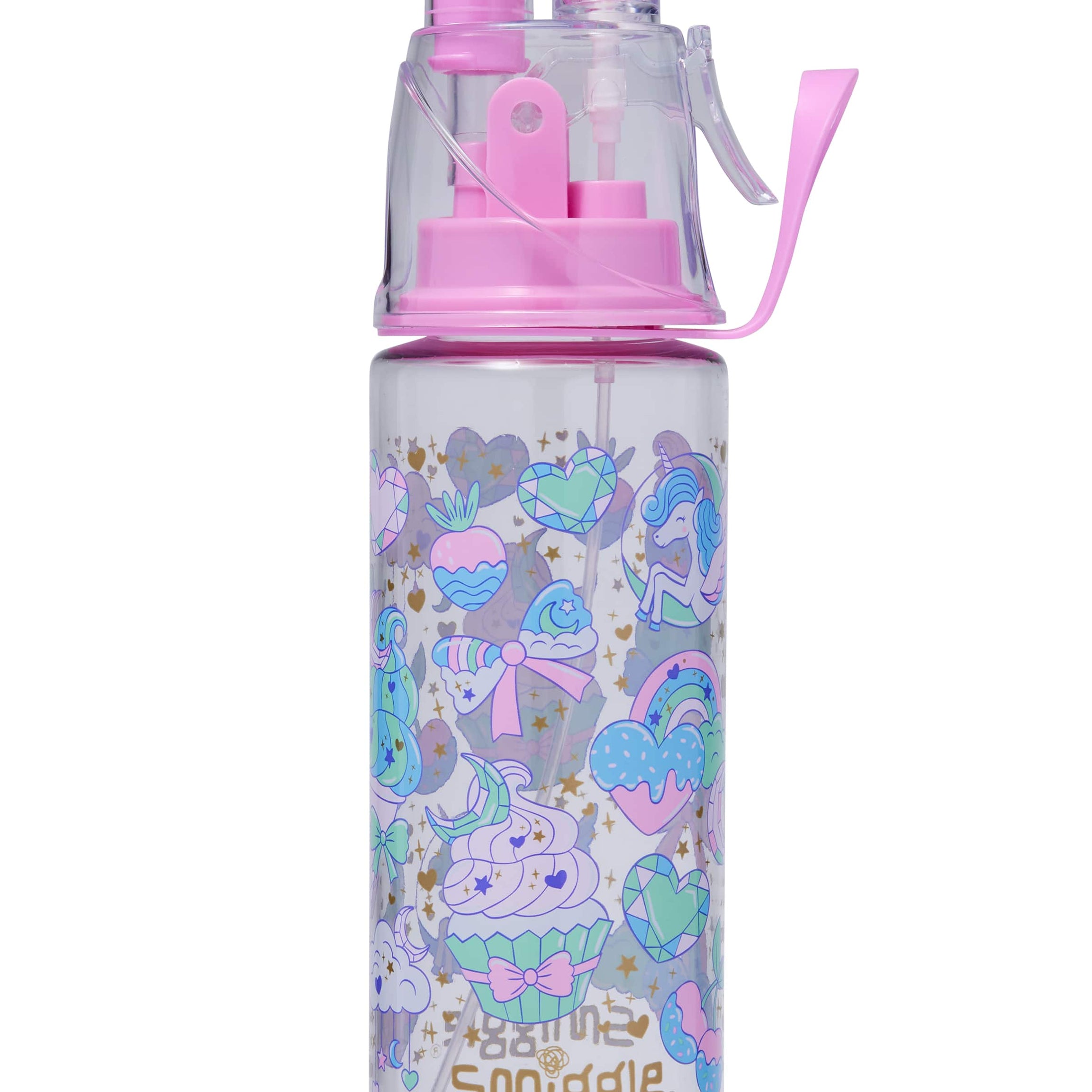 Smiggle - Radiant Water Spray 560ML BPA-free Water Bottle