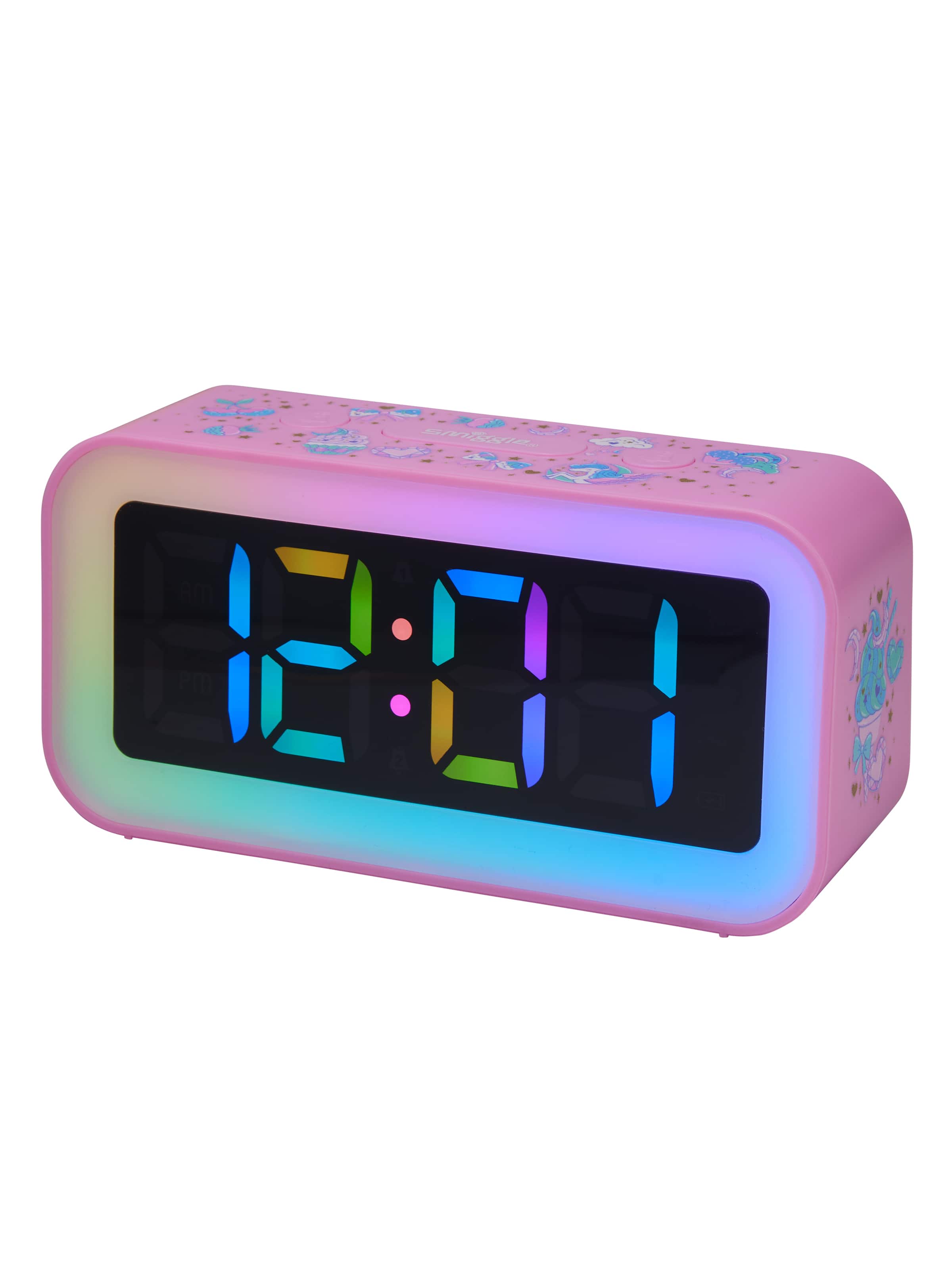 Smiggle - Rainbow Digital Desk Clock