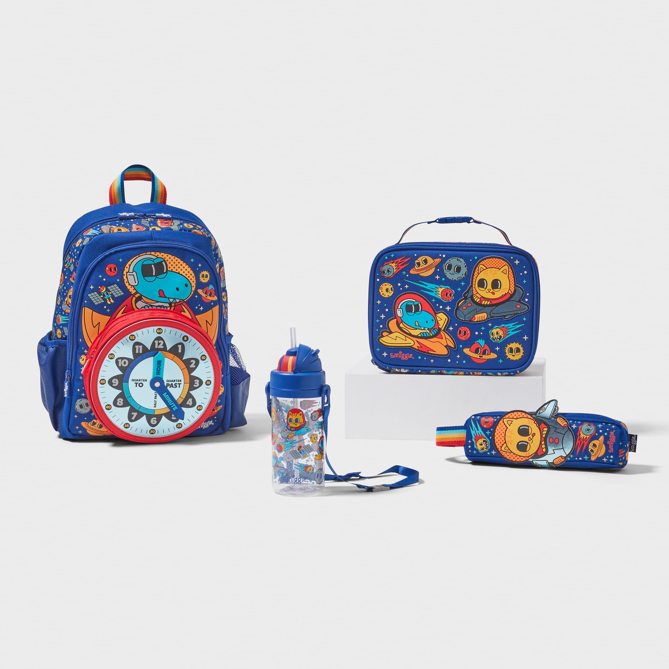 Smiggle - Ready 4-piece Kindergarten and Nursery School Bag Set