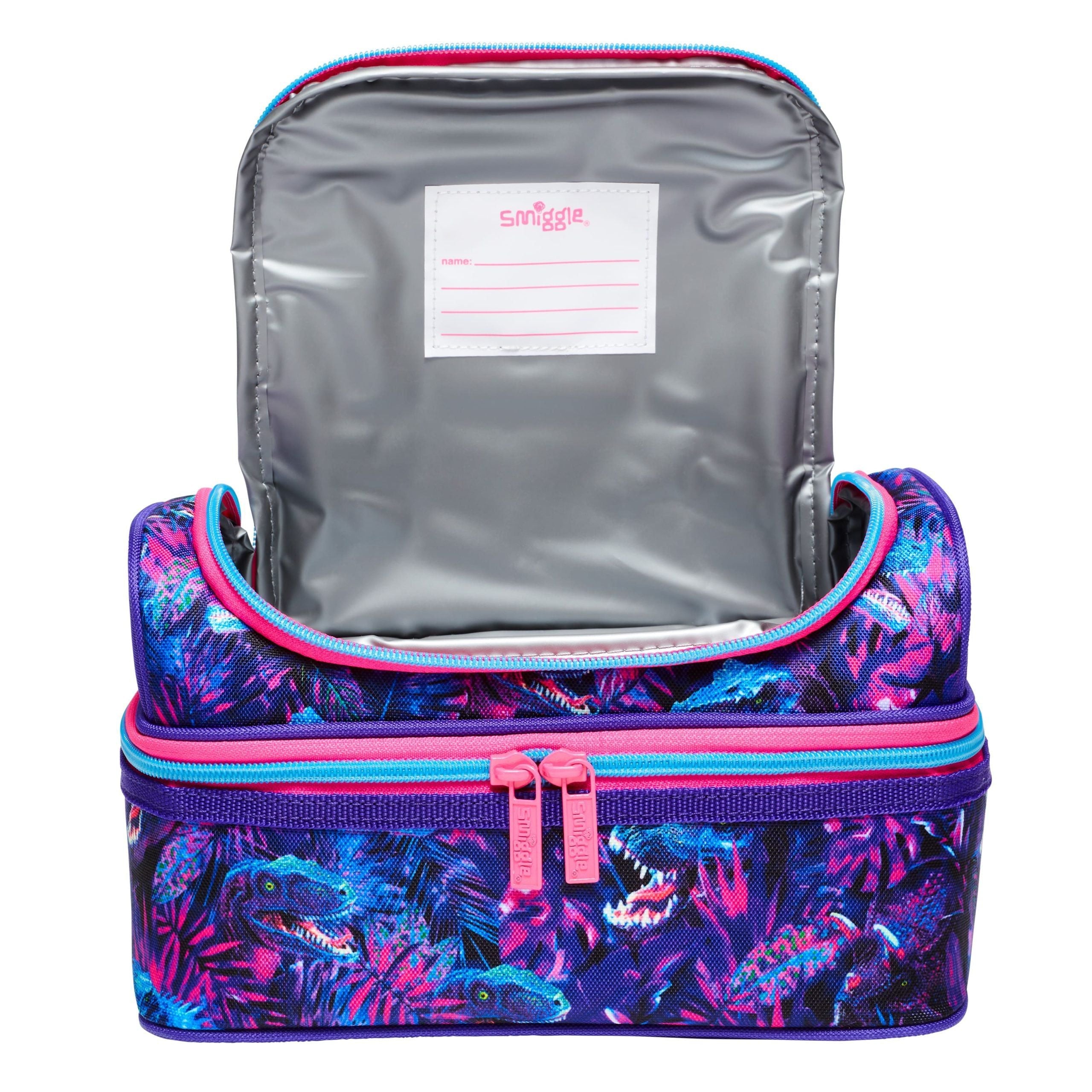 Smiggle - Roarsome Double Layer Lunch Bag