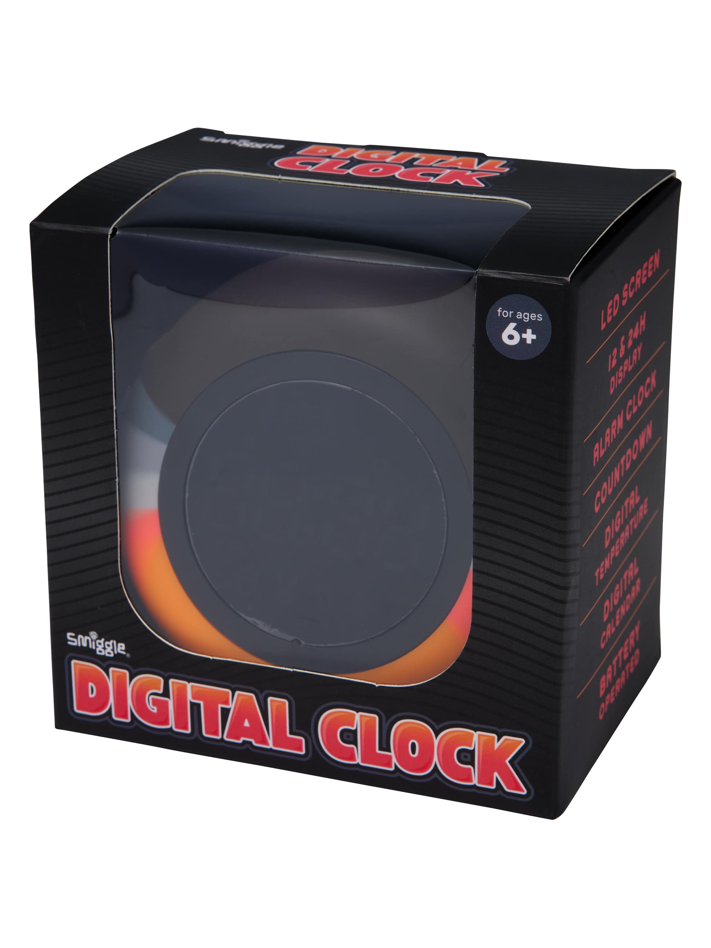Smiggle - Round Digital Desk Clock
