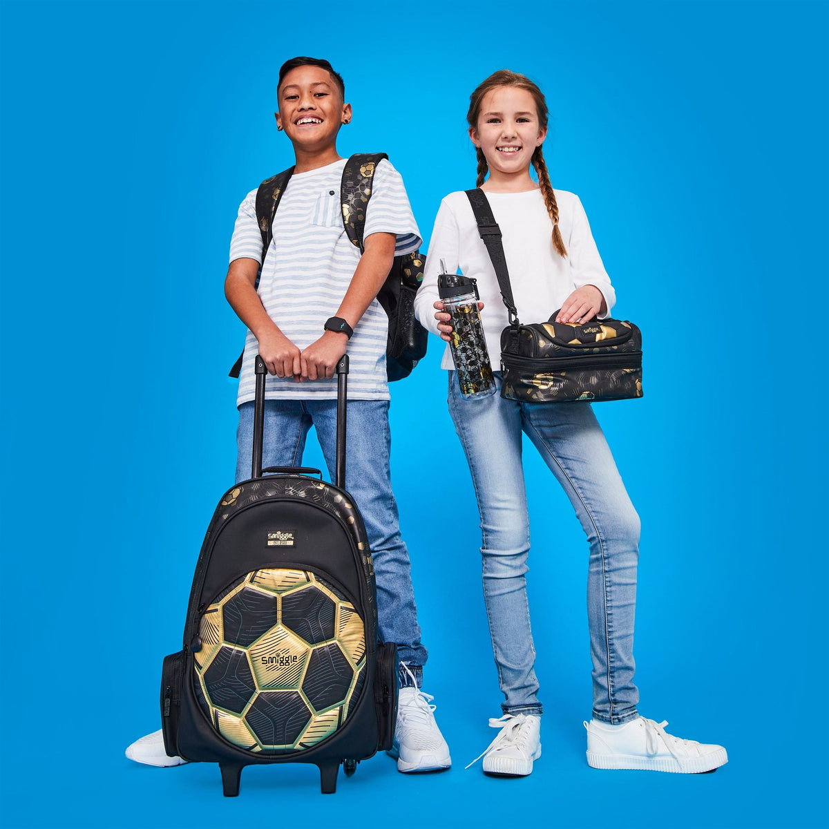 Smiggle - Score BPA-Free 650 ML Straw Bottle