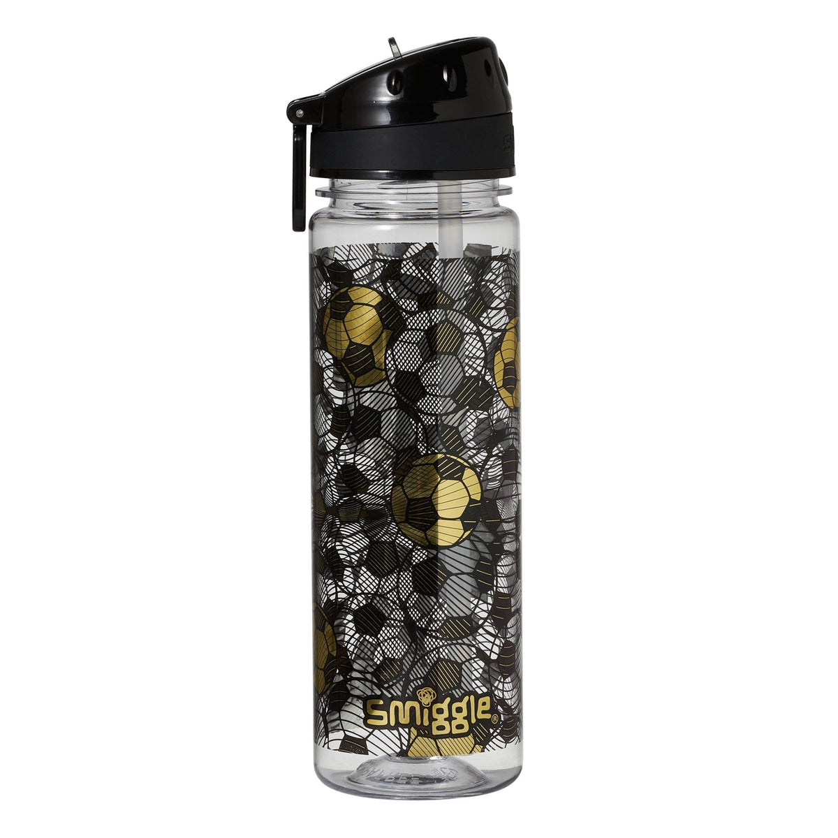 Smiggle - Score BPA-Free 650 ML Straw Bottle