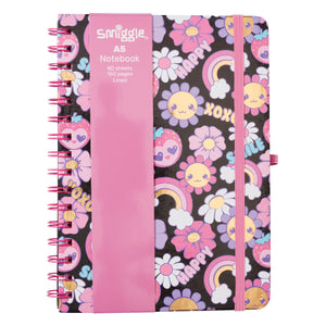 Smiggle - Shine A5 Spiral Notebook