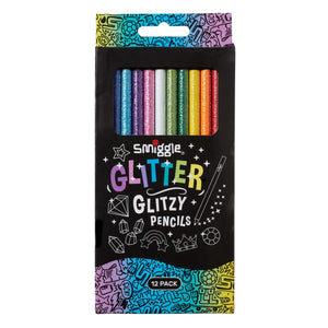 Smiggle - Glitter 12-Pack Metallic Pencils