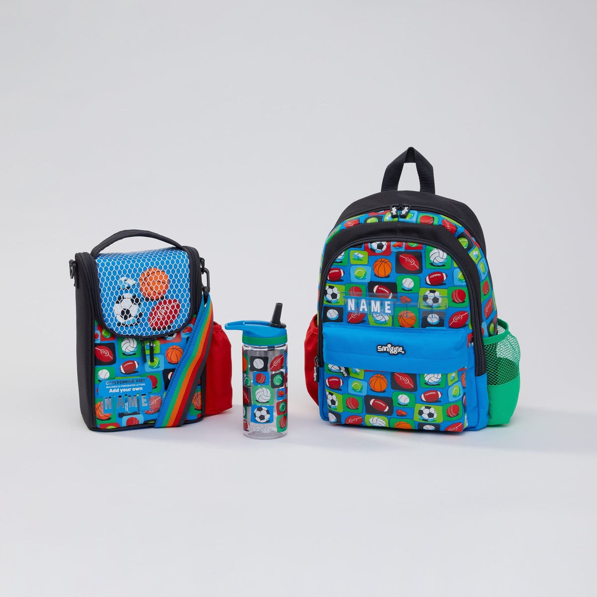 Smiggle - Sky Hi Junior 3-Piece Preschool and Nursery Bag Set