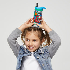 Smiggle - Sky Hi Junior 440 ML BPA-Free Straw Drink Bottle