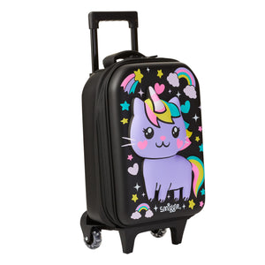 Smiggle - Sky Hi Junior Children's Suitcase with Wheels and Lights