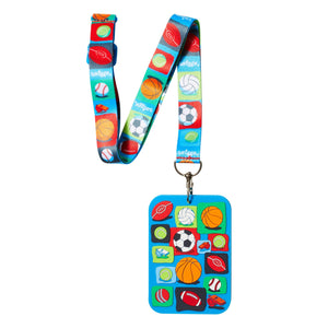 Smiggle - Sky Hi Junior Rope Neck School Card Holder