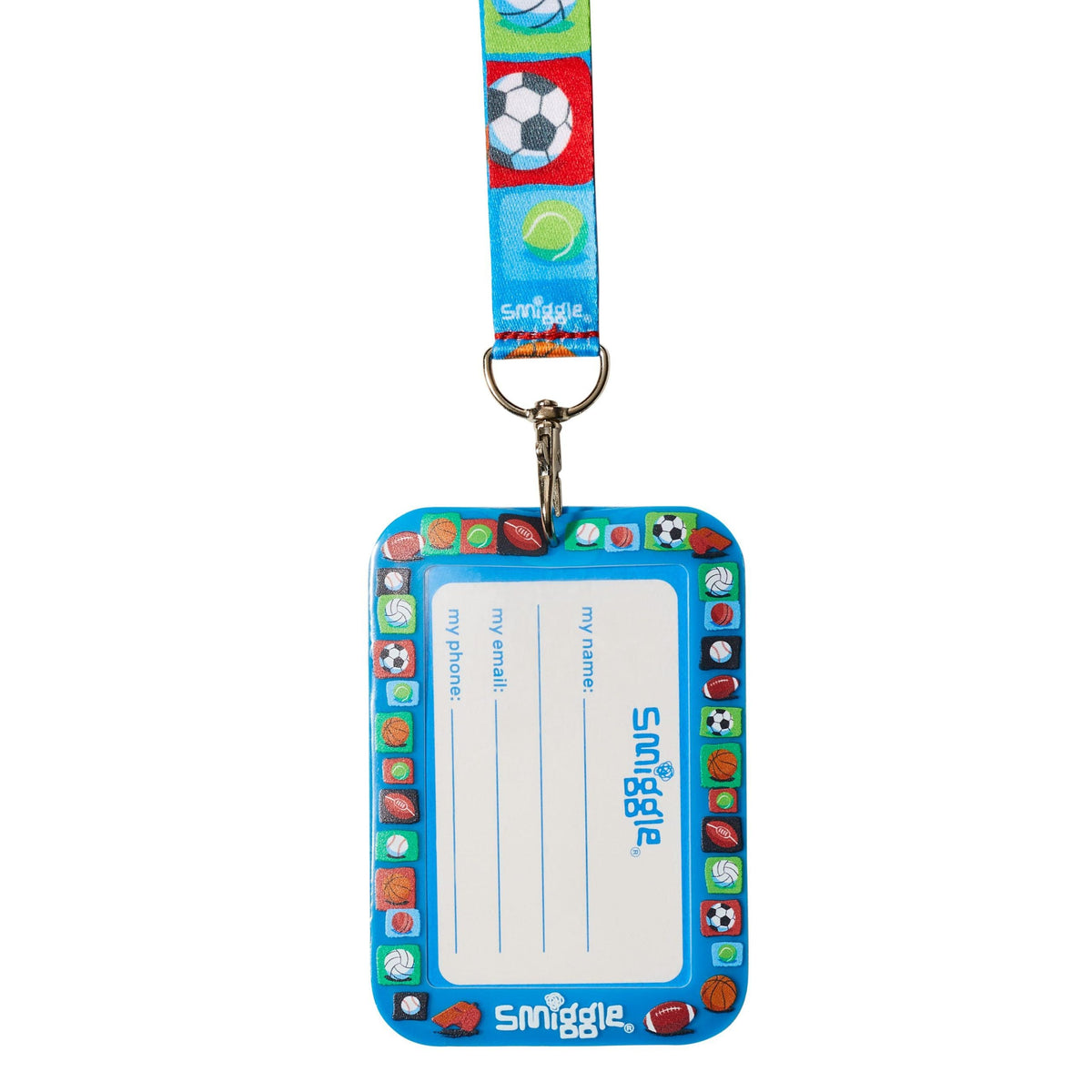 Smiggle - Sky Hi Junior Rope Neck School Card Holder