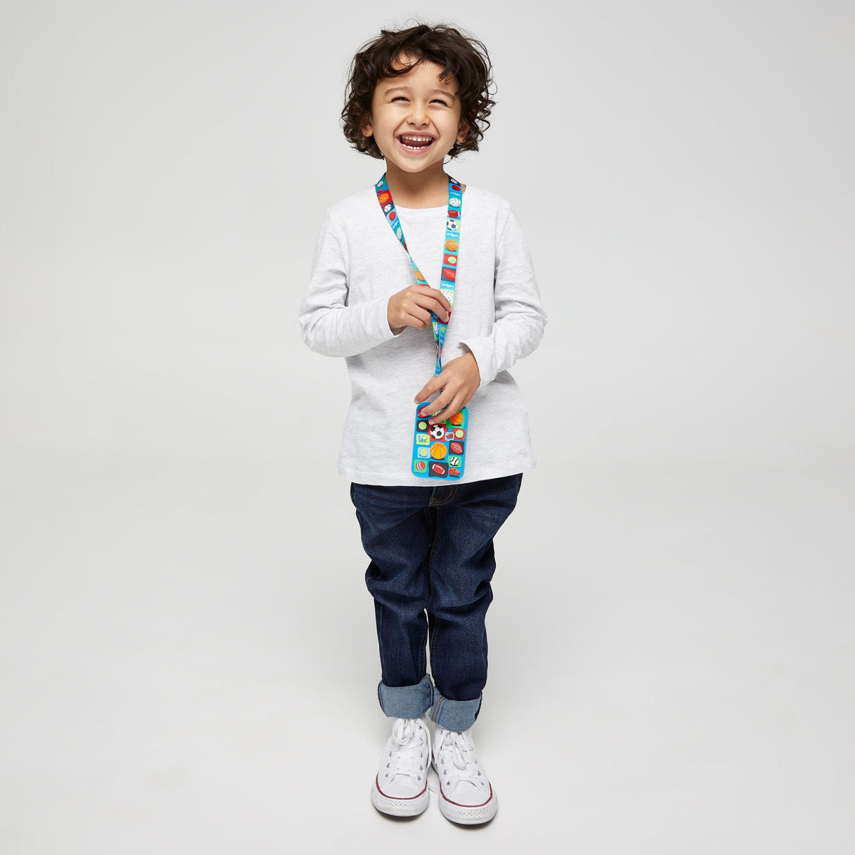 Smiggle - Sky Hi Junior Rope Neck School Card Holder