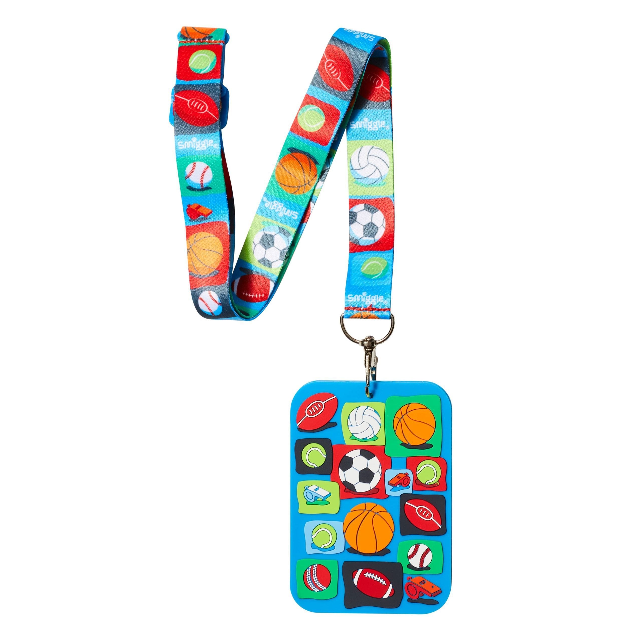 Smiggle - Sky Hi Junior Rope Neck School Card Holder