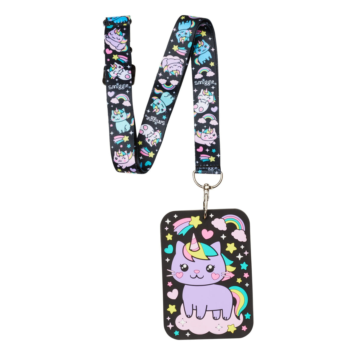 Smiggle - Sky Hi Junior Rope Neck School Card Holder