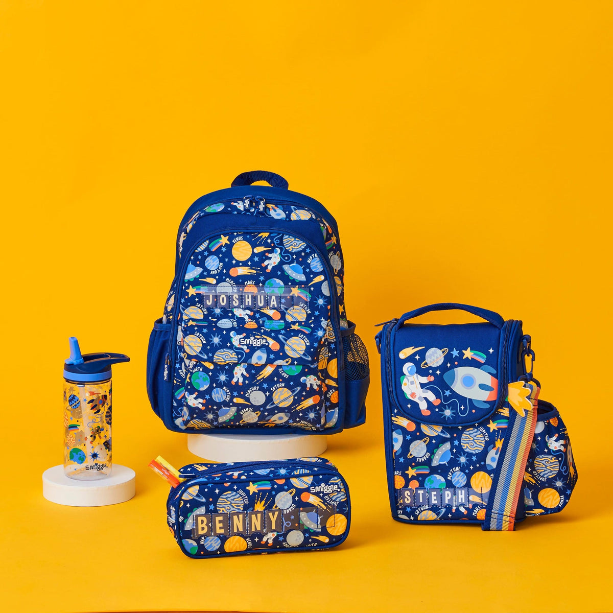 Smiggle - Sky Hi Junior Name Badge Backpack