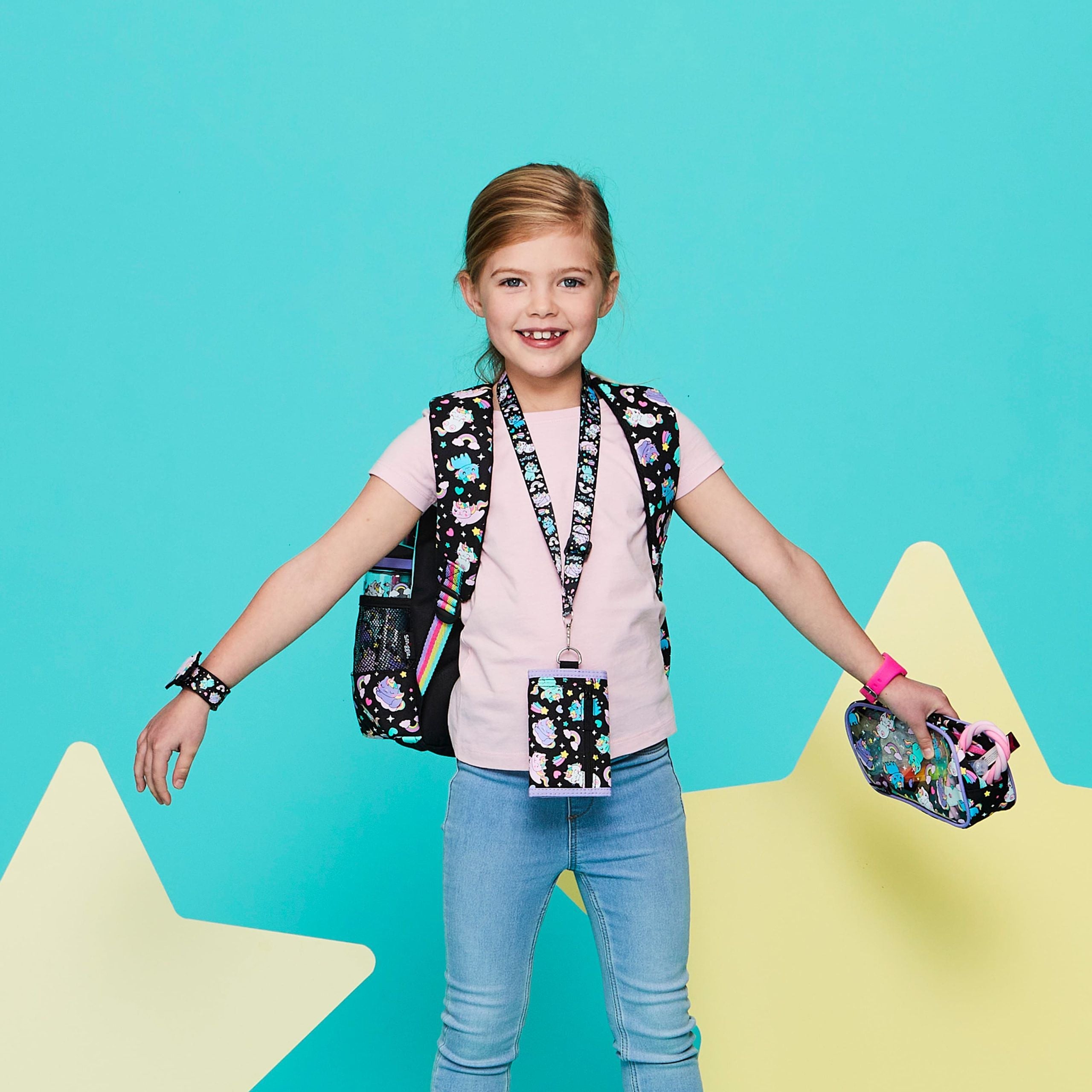Smiggle - Sky Hi Junior Single Compartment Pencil Case with Name Plate