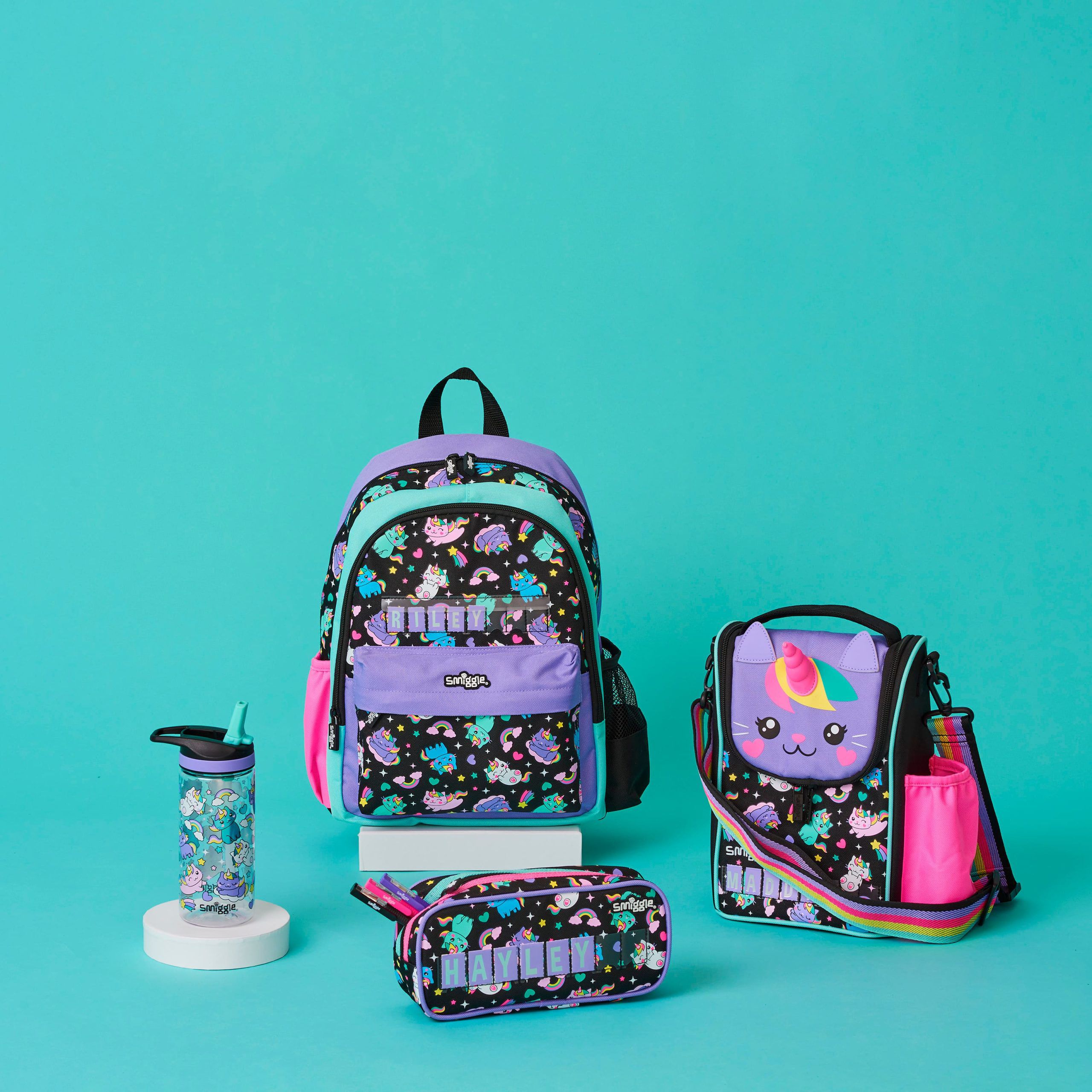 Smiggle - Sky Hi Junior Shoulder Bag and Lunch Bag