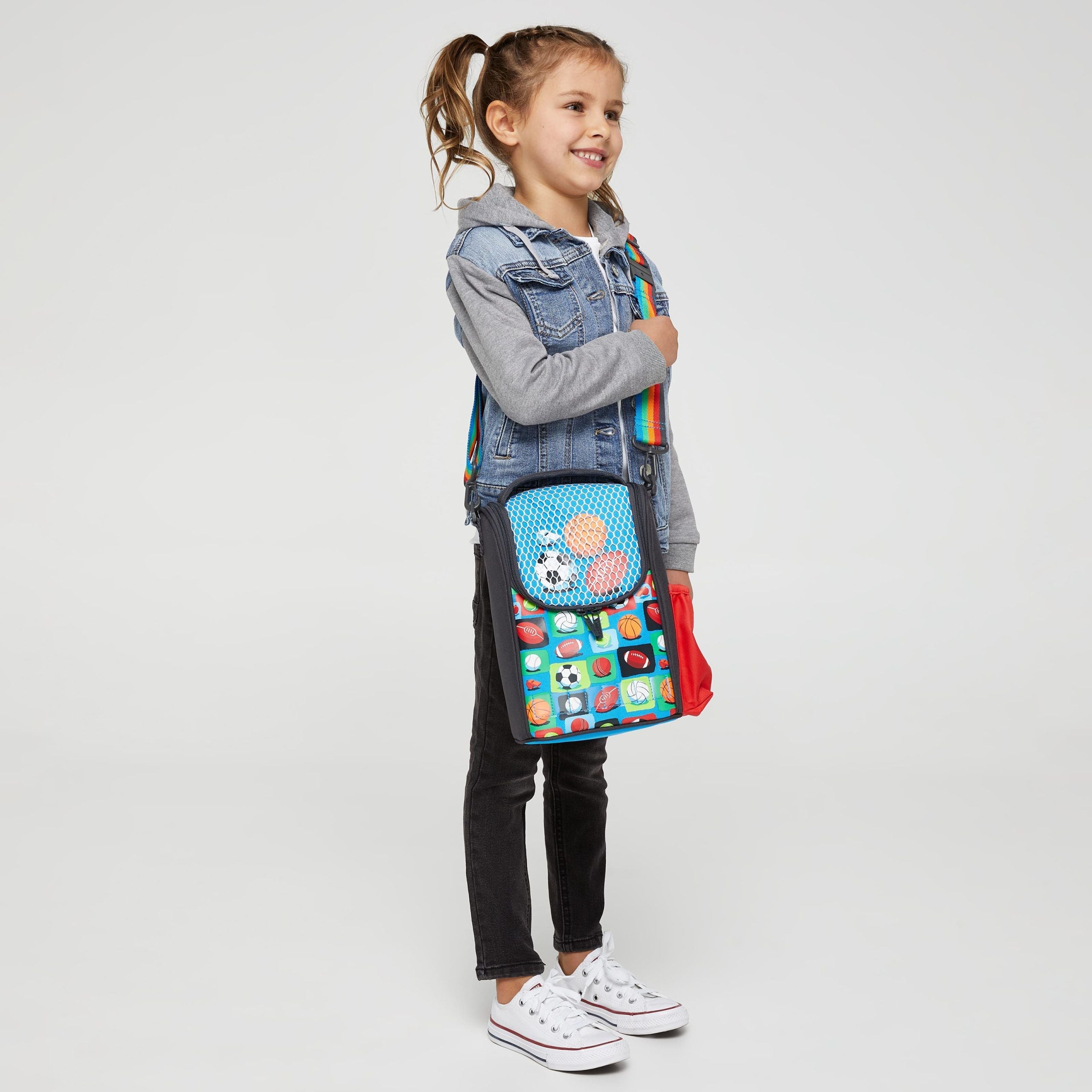 Smiggle - Sky Hi Junior Shoulder Bag and Lunch Bag