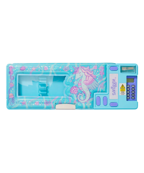 Smiggle - Epic Hesap Makineli Otomatik Kalem Kutusu - Dinossi