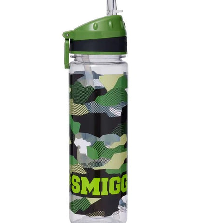 Smiggle - Smiggler 650ML BPA-Free Water Bottle with Straw