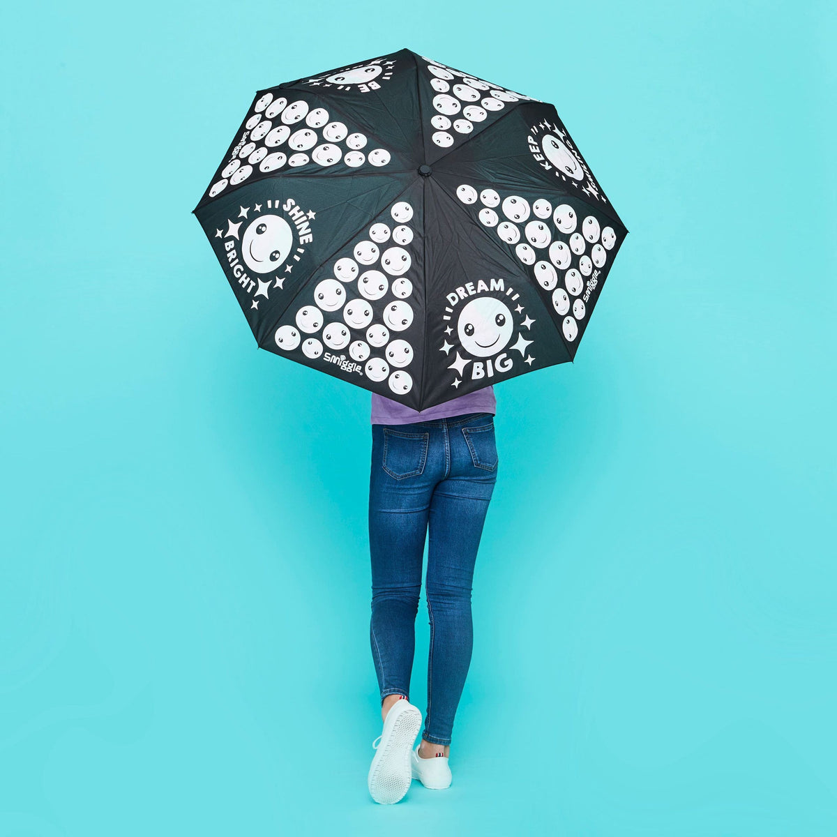 Smiggle - Smile Umbrella That Changes Color in the Rain