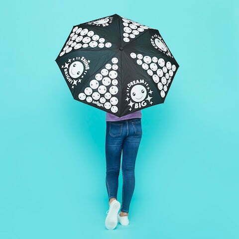 Smiggle - Smile Umbrella That Changes Color in the Rain