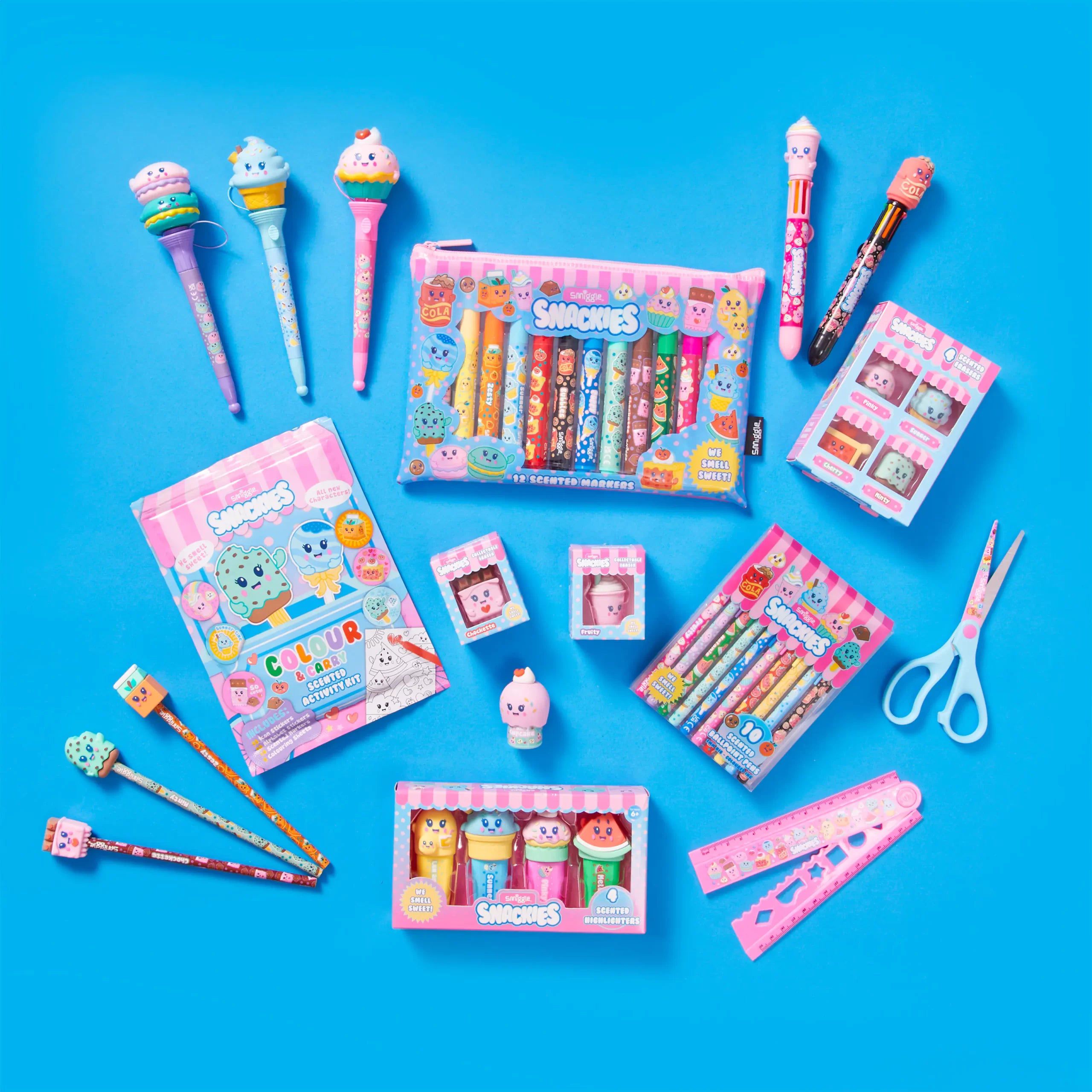Smiggle - Snackies Scented 10-Pack Ballpoint Pens