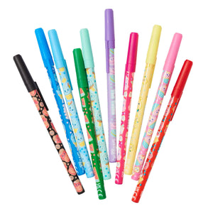 Smiggle - Snackies Scented 10-Pack Ballpoint Pens