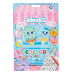 Smiggle - Snackies Scented Mini Coloured Pencils and Activity Set