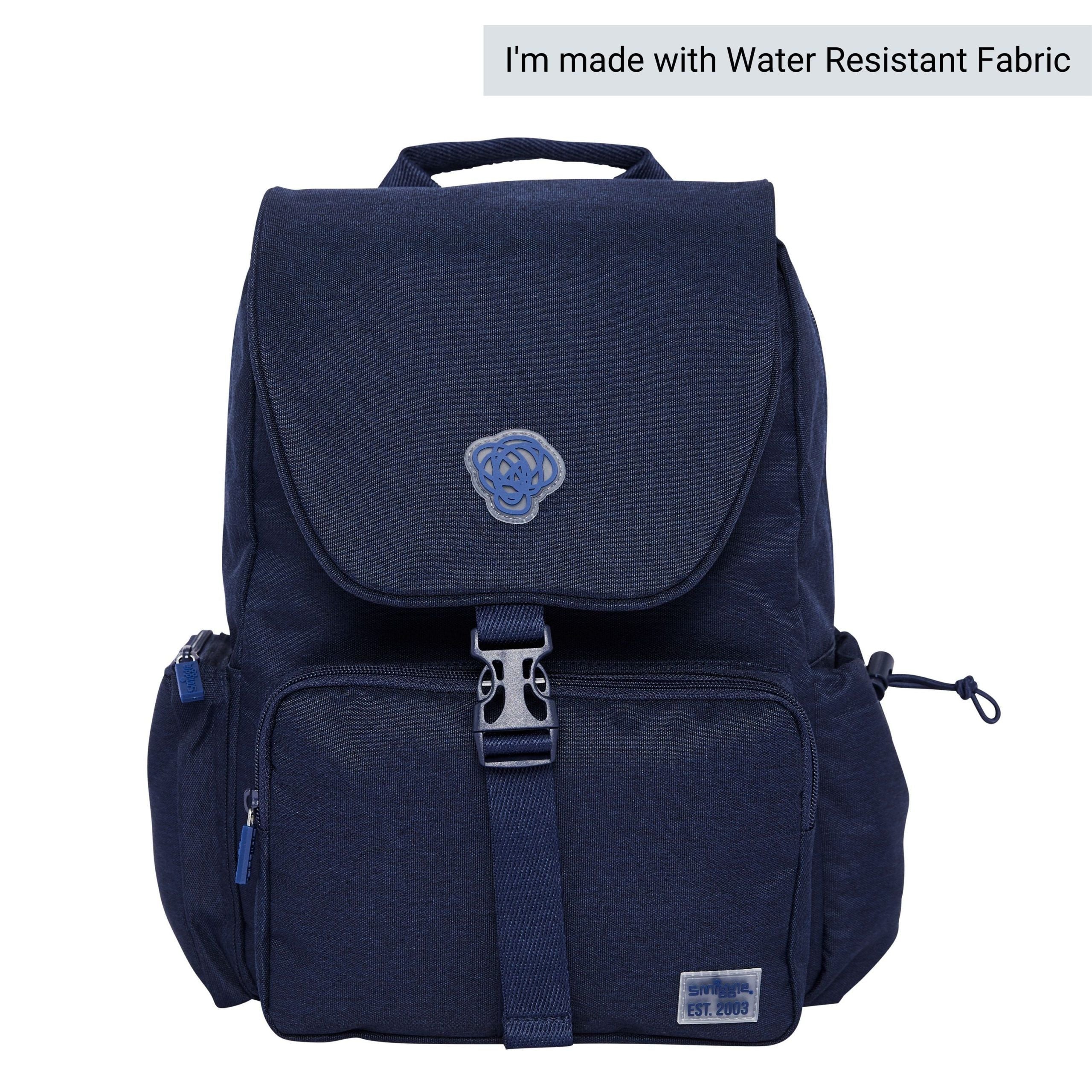 Smiggle - Sorbet Park Navy Blue Waterproof Backpack