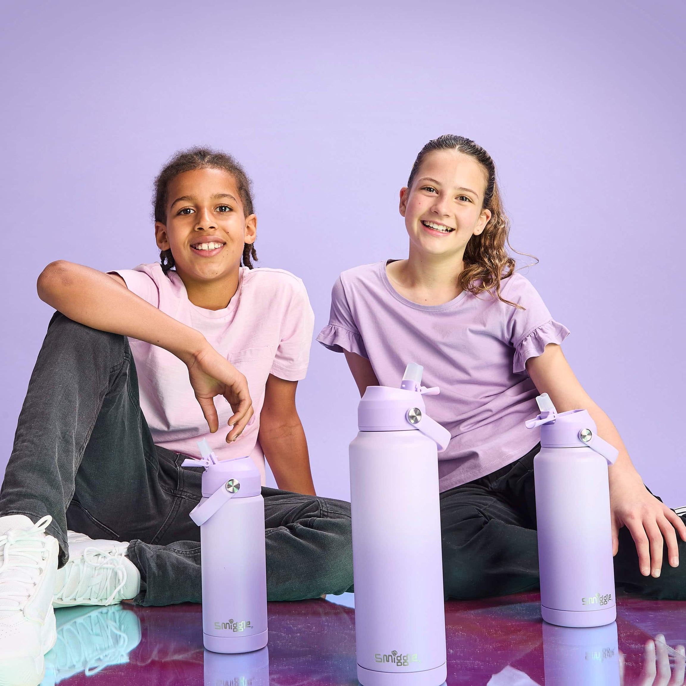 Smiggle - Squiggle Insulated 1.2L Stainless Steel Water Bottle