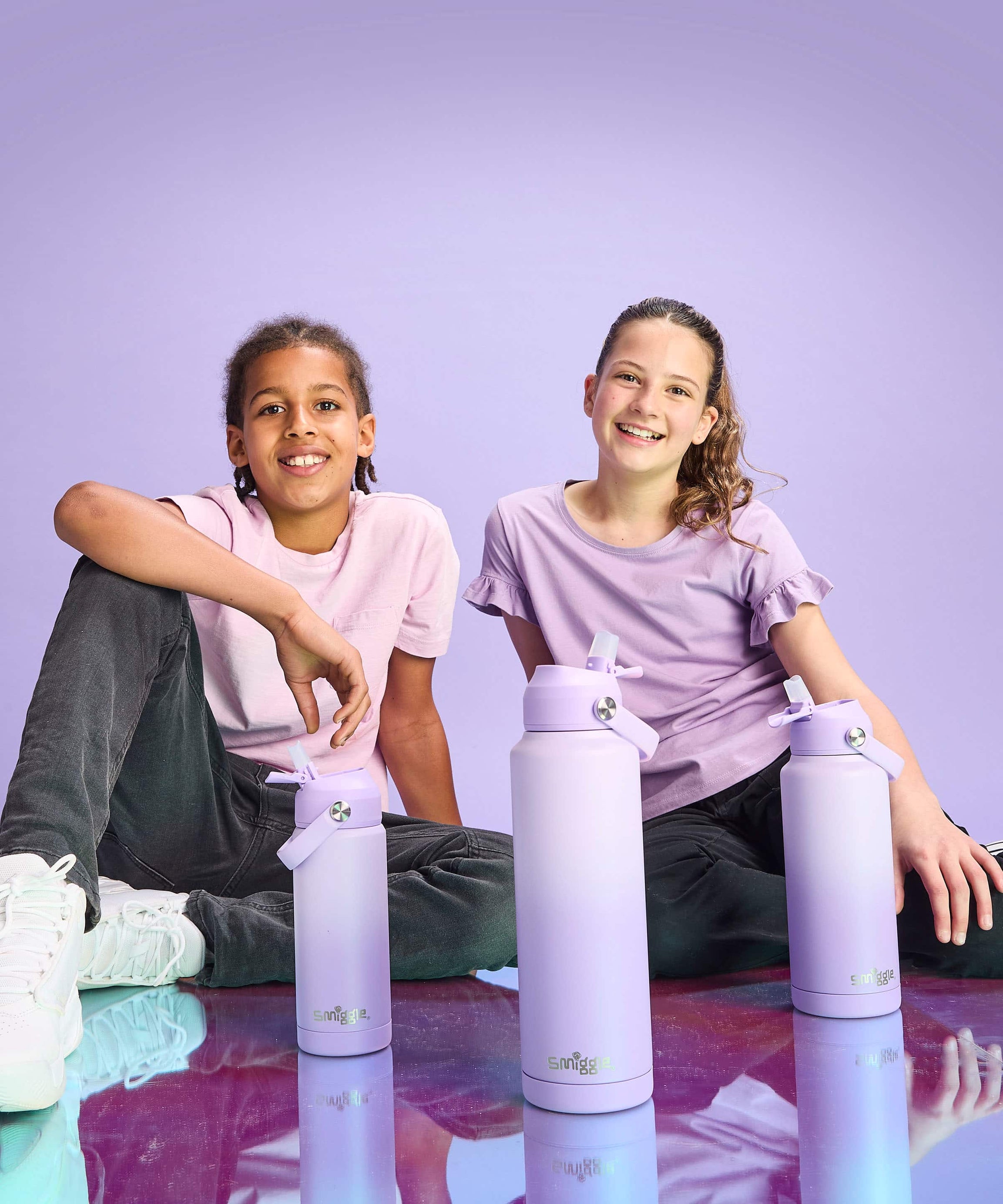 Smiggle - Squiggle Insulated 1.2L Stainless Steel Water Bottle