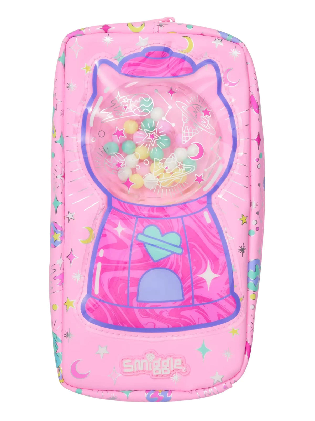 Smiggle - Squishy Double Compartment Pencil Case