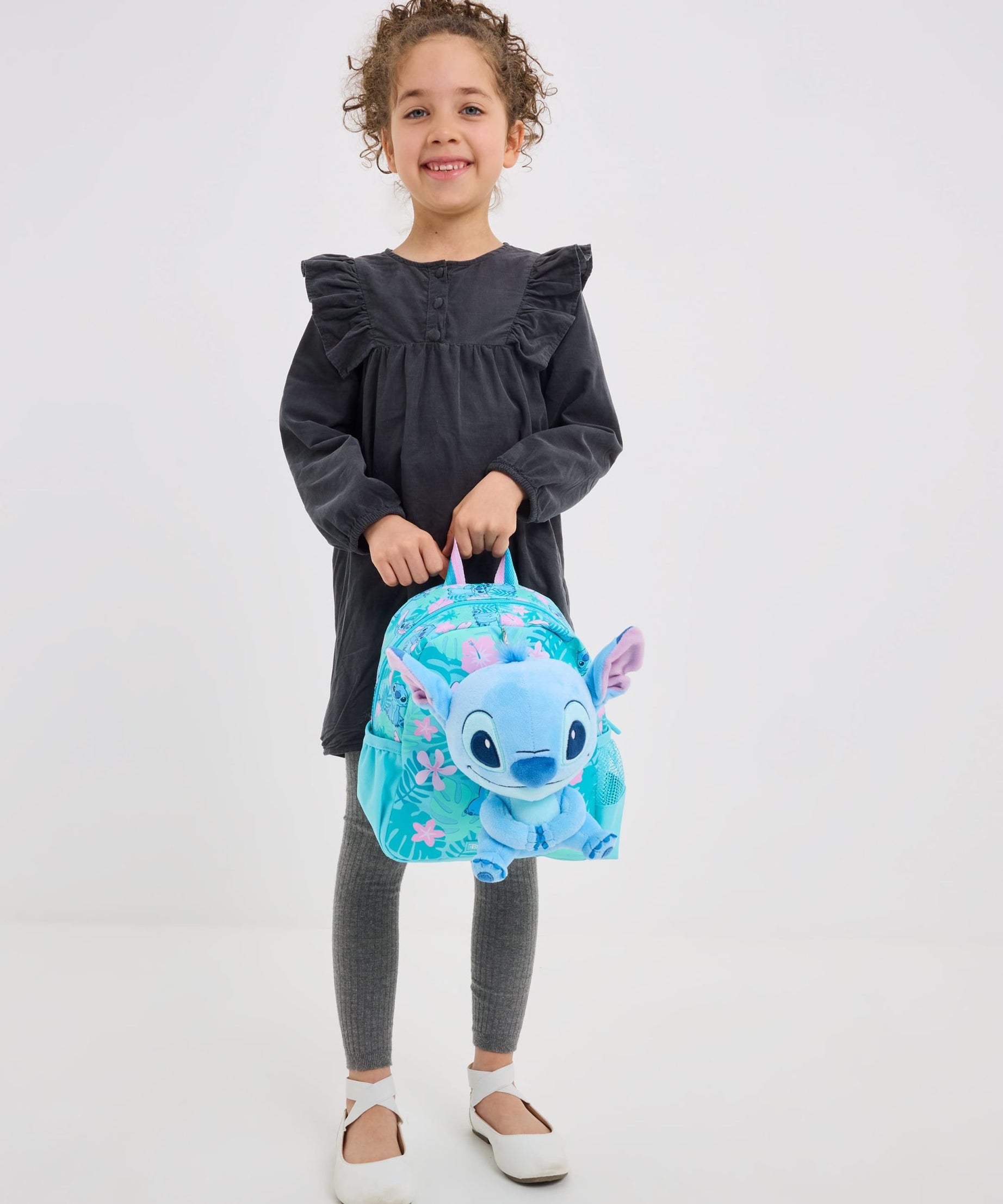 Smiggle - Stitch Removable Toy Preschool School Backpack