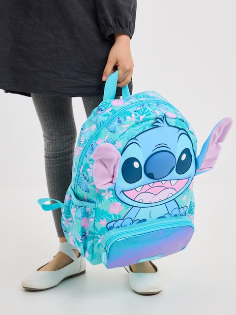 Smiggle - Stitch Junior Hooded Kindergarten Backpack