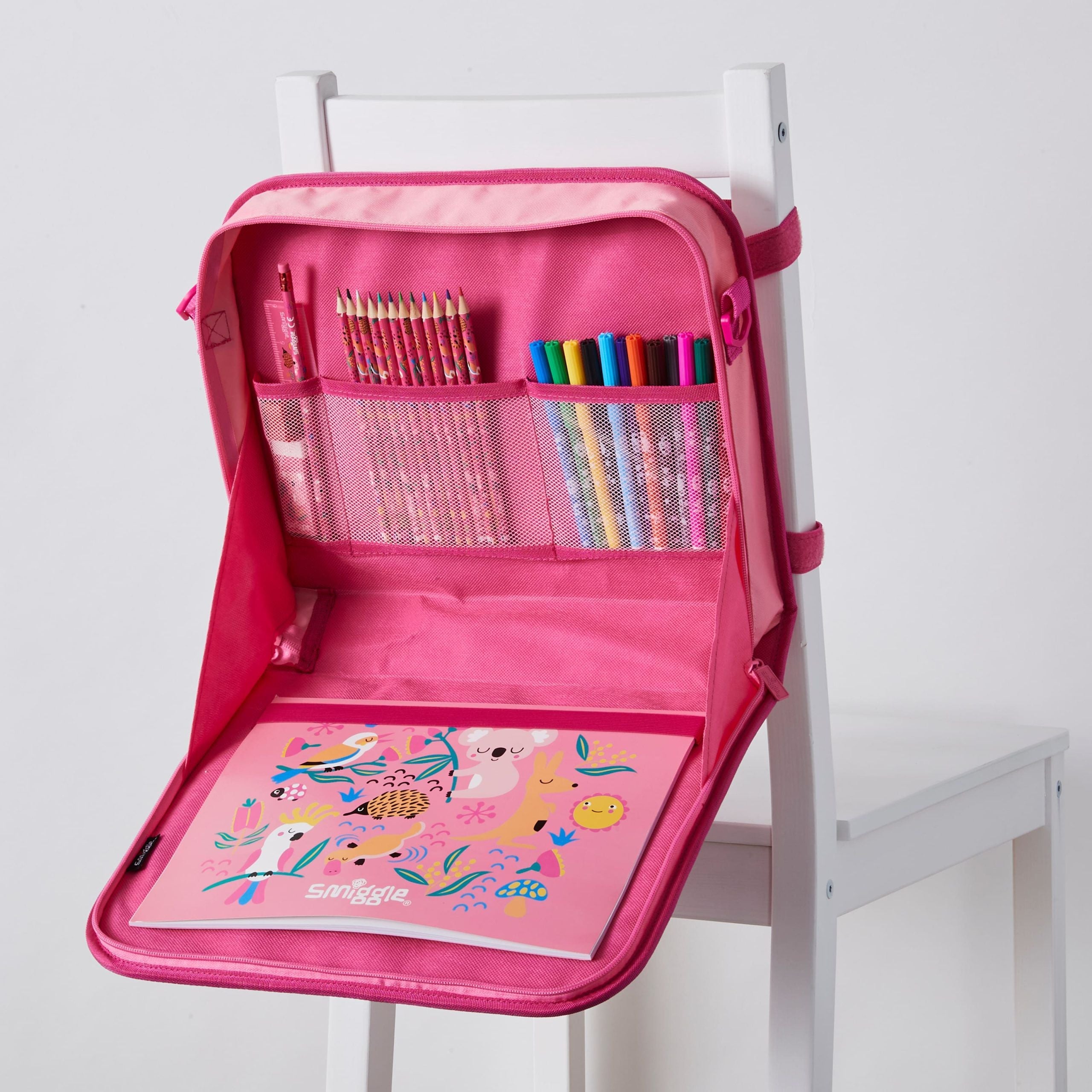 Smiggle - Studio Colouring and Stationery Set with Bag