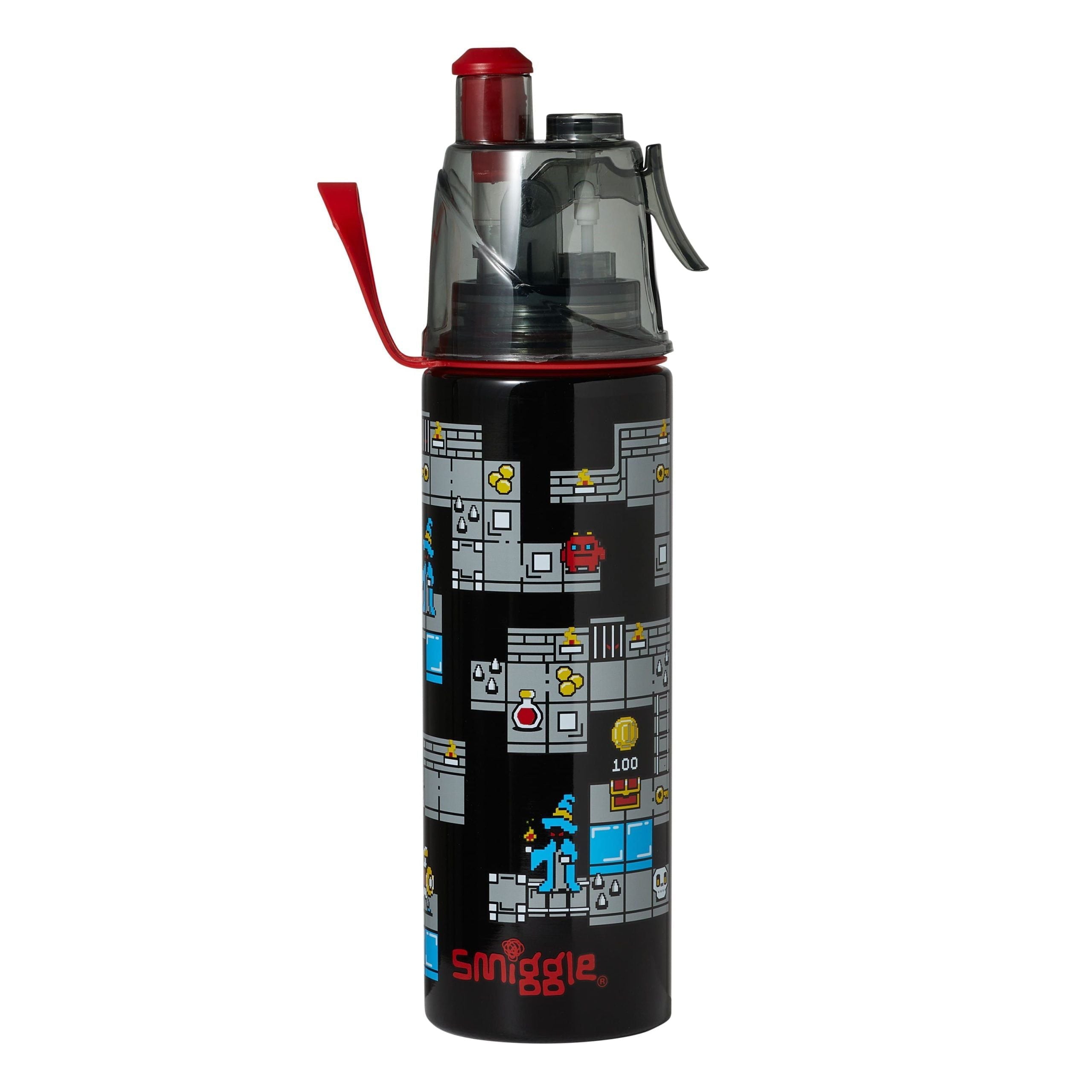 Smiggle - 500 ML Steel Water Bottle with Sprayer