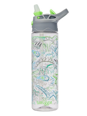 Smiggle - Super Charge 650ML BPA-Free Water Bottle with Auto Spout