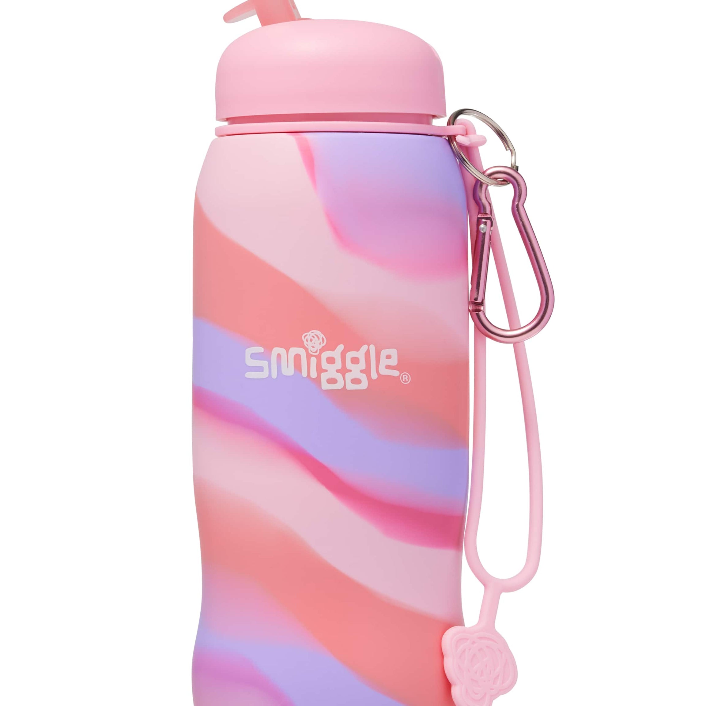 Smiggle - Surreal Foldable Silicone BPA-Free 630ML Water Bottle