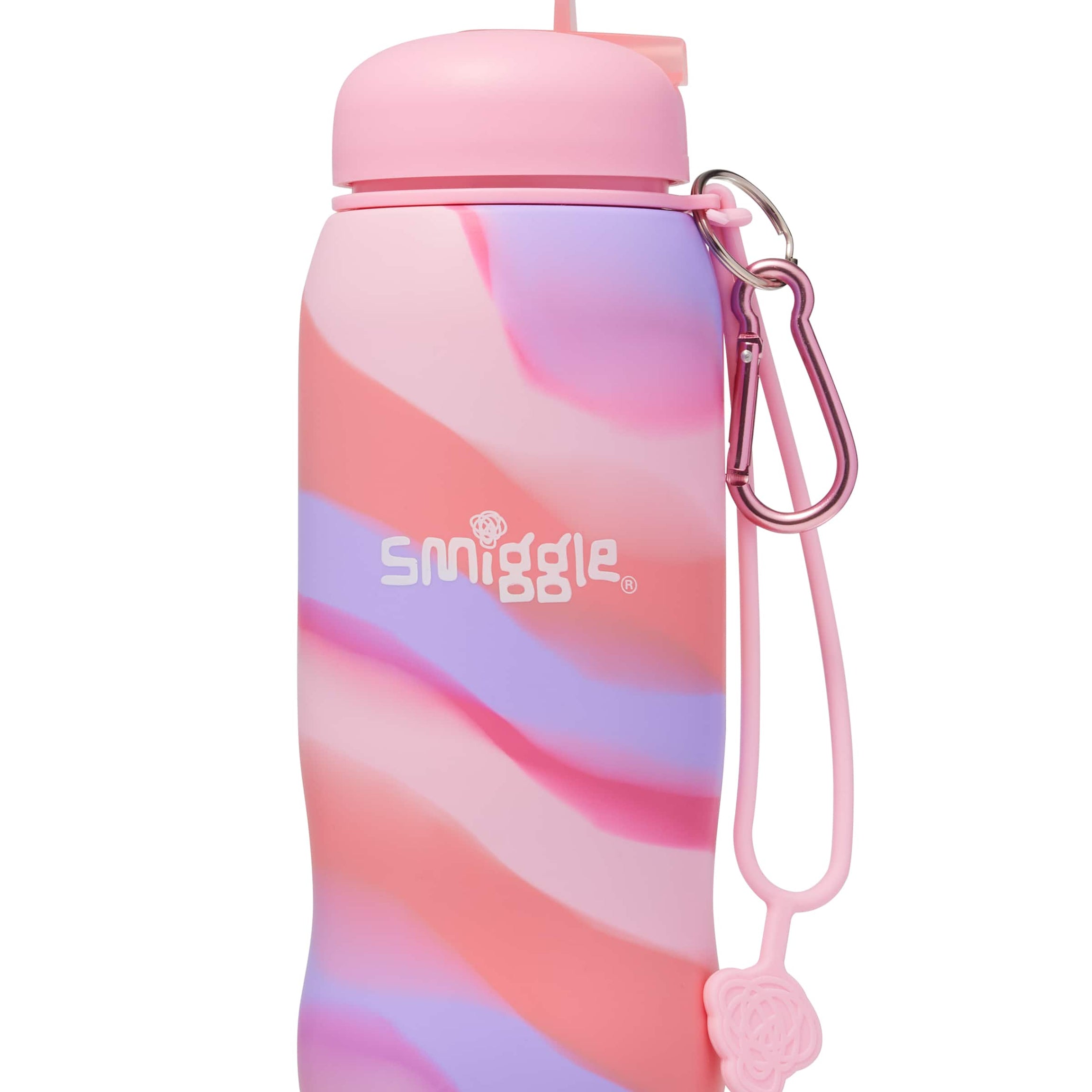 Smiggle - Surreal Foldable Silicone BPA-Free 630ML Water Bottle